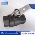 WCB Thread End 2PC Industrial Floating Ball Valve